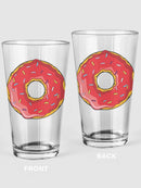 Glazed Donuts Pint Glass -SPIdeals Designs