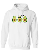 Avocado Greeting Hoodie or Sweatshirt -SPIdeals Designs