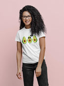 Avocado Greeting T-shirt -SPIdeals Designs