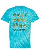 Plants Are Friends! Tie Dye Tee -SPIdeals Designs