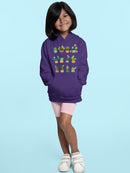 Cacti In Cute Vases Hoodie -SPIdeals Designs