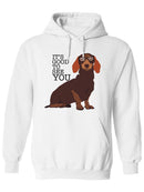 Good To See You, Dachshund Hoodie or Sweatshirt -SPIdeals Designs