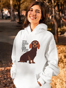 Good To See You, Dachshund Hoodie or Sweatshirt -SPIdeals Designs
