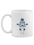 An Astronaut In Space Mug -SPIdeals Designs