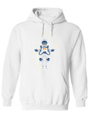An Astronaut In Space Hoodie -SPIdeals Designs