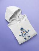 An Astronaut In Space Hoodie -SPIdeals Designs