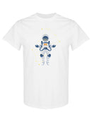 An Astronaut In Space T-shirt -SPIdeals Designs