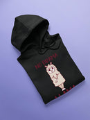 The No Drama Llama Hoodie -SPIdeals Designs