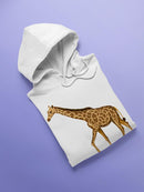 Giraffe In Profile Hoodie -SPIdeals Designs