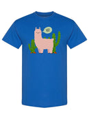 Greeting Llama T-shirt -SPIdeals Designs