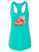 Watermelon Fruit Racerback Tank -SPIdeals Designs
