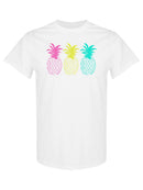 Colored Pineapples T-shirt -SPIdeals Designs