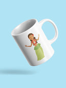 Hawaiian Girl Mug -SPIdeals Designs
