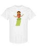 Hawaiian Girl T-shirt -SPIdeals Designs