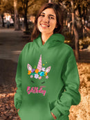 Happy Birthday Unicorn Hoodie or Sweatshirt -SPIdeals Designs