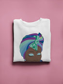 Woman With A Knot On Her Head Hoodie or Sweatshirt -SPIdeals Designs