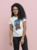Woman With A Knot On Her Head T-shirt -SPIdeals Designs