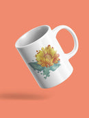 Yellow Sunflower Mug -SPIdeals Designs