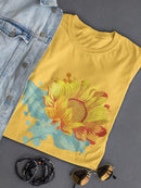 Yellow Sunflower T-shirt -SPIdeals Designs
