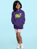Tropical Flowers And Animals Hoodie -SPIdeals Designs