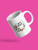 Happy Birthday Wreath Mug -SPIdeals Designs
