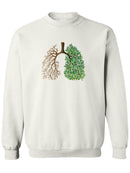 Nature Lungs Sweatshirt -SPIdeals Designs