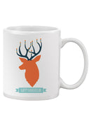Happy Hanukkah Reindeer Mug -SPIdeals Designs