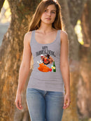Happy Thanksgiving Turkey Racerback Tank -SPIdeals Designs