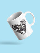 Camouflage Heart Mug -SPIdeals Designs