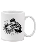 Welder At Work Mug -SPIdeals Designs