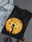 Halloween Witch T-shirt -SPIdeals Designs