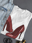 High Heels Leopard Shoes T-shirt -SPIdeals Designs