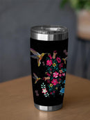 Hummingbirdds Eating Tumbler -SPIdeals Designs