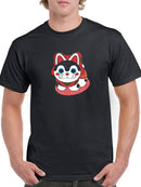 Good Luck Cat T-shirt -SPIdeals Designs