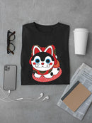 Good Luck Cat T-shirt -SPIdeals Designs