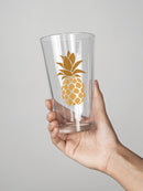 Golden Pineapples Pint Glass -SPIdeals Designs
