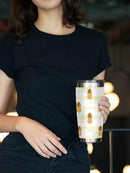 Golden Pineapples Tumbler -SPIdeals Designs
