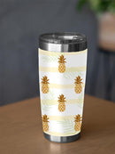 Golden Pineapples Tumbler -SPIdeals Designs