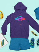 Ufo Lifting Human Hoodie -SPIdeals Designs