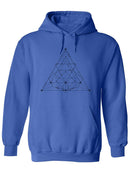 Triangle Shapes Hoodie -SPIdeals Designs