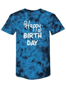 Happy Birth Day! Tie Dye Tee -SPIdeals Designs