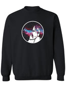 Galaxy Hair Sweatshirt -SPIdeals Designs