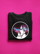 Galaxy Hair Sweatshirt -SPIdeals Designs