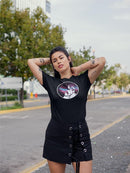 Galaxy Hair T-shirt -SPIdeals Designs