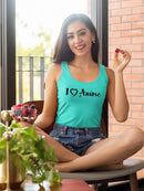 Love Anime Racerback Tank -SPIdeals Designs