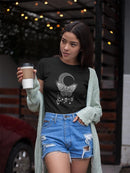 Butterfly And Moon Dreamcatcher T-shirt -SPIdeals Designs