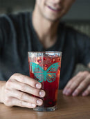 Blue Butterfly Pint Glass -SPIdeals Designs