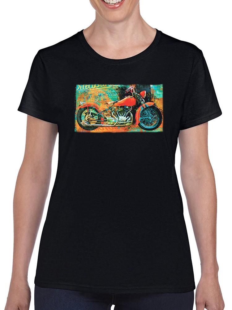 Elegant Motorcycle T-shirt -Porter Hastings Designs