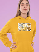 Graffiti Hearts Hoodie -Porter Hastings Designs