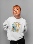 Graffiti Fish Hoodie -Porter Hastings Designs
